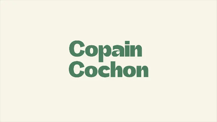 Logo van Copain Cochon, onze partner